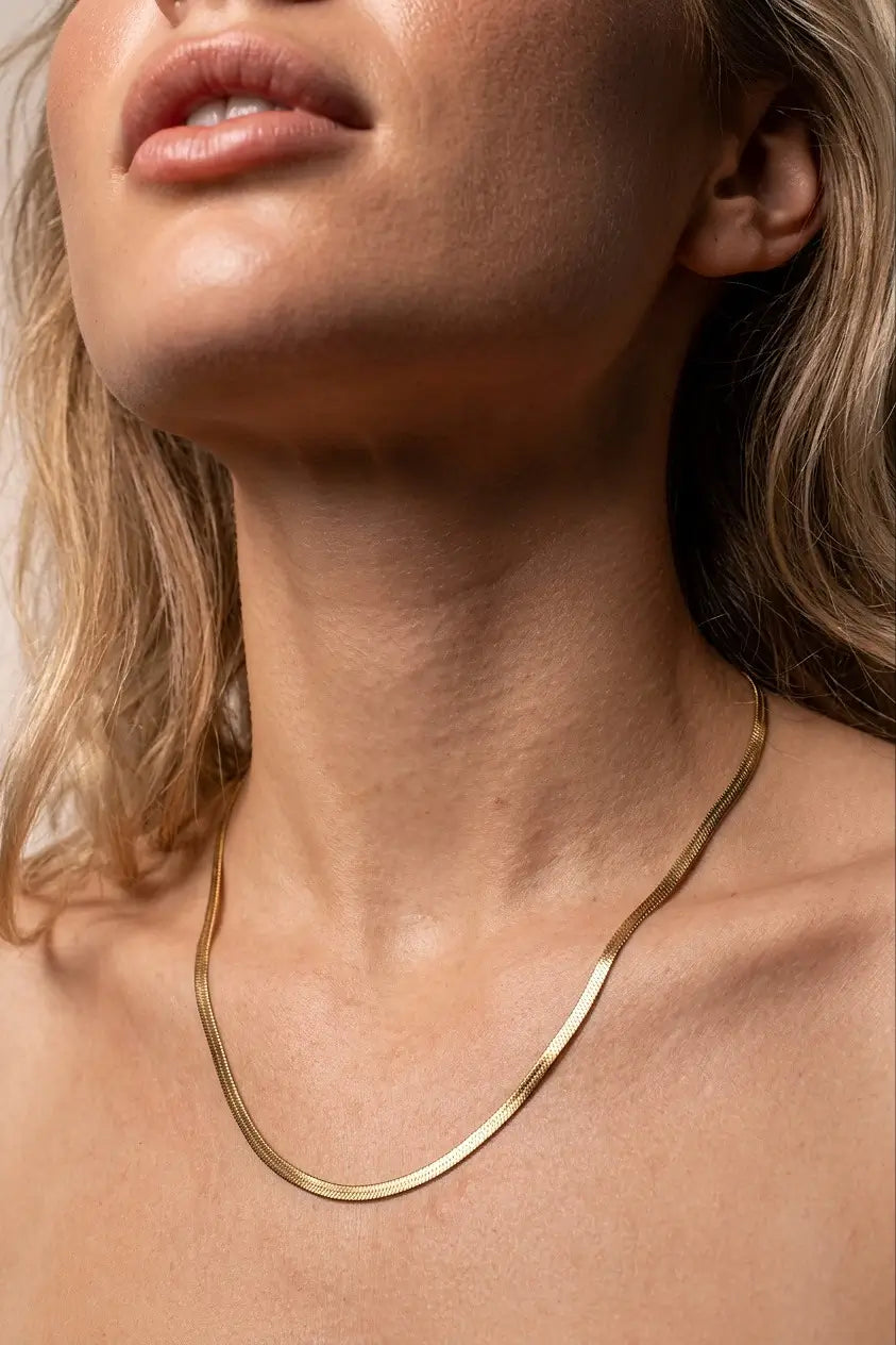 Herringbone Chain Necklace
