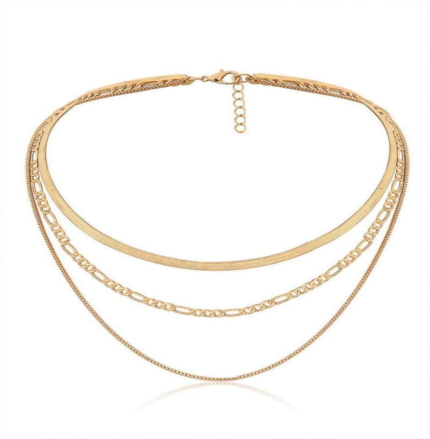 MOCCA NECKLACE neck Yubama Jewelry Online Store - The Elegant Designs of Gold and Silver ! 