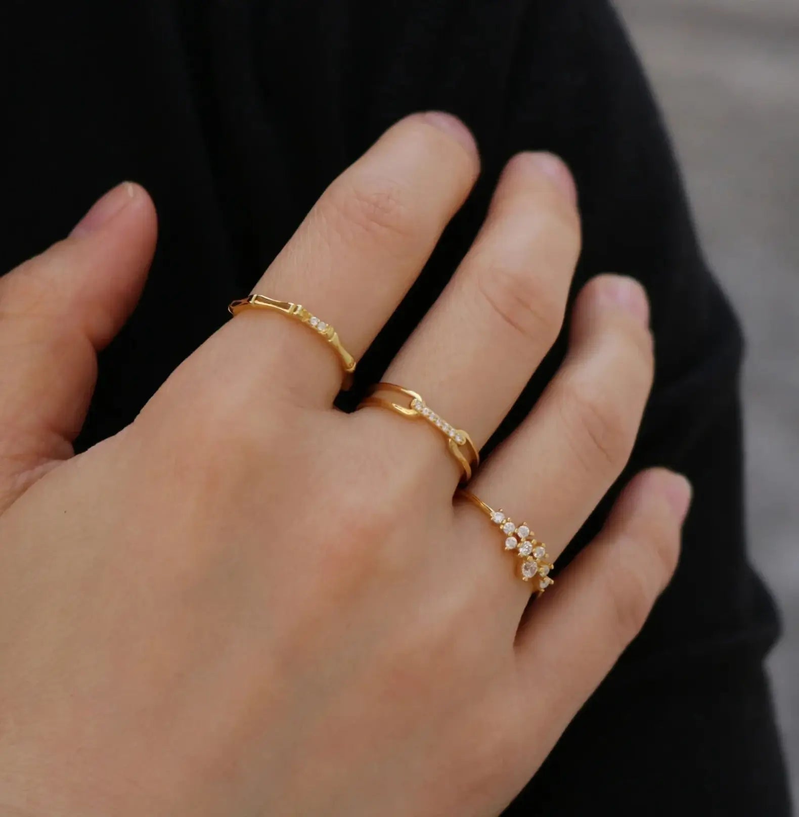 BONE KNOT RING