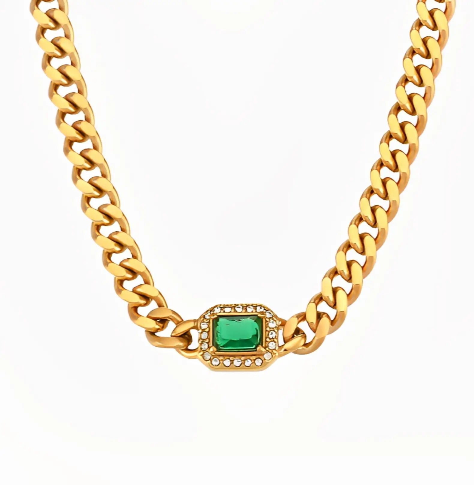 CUBAN ZIRCON NECKLACE