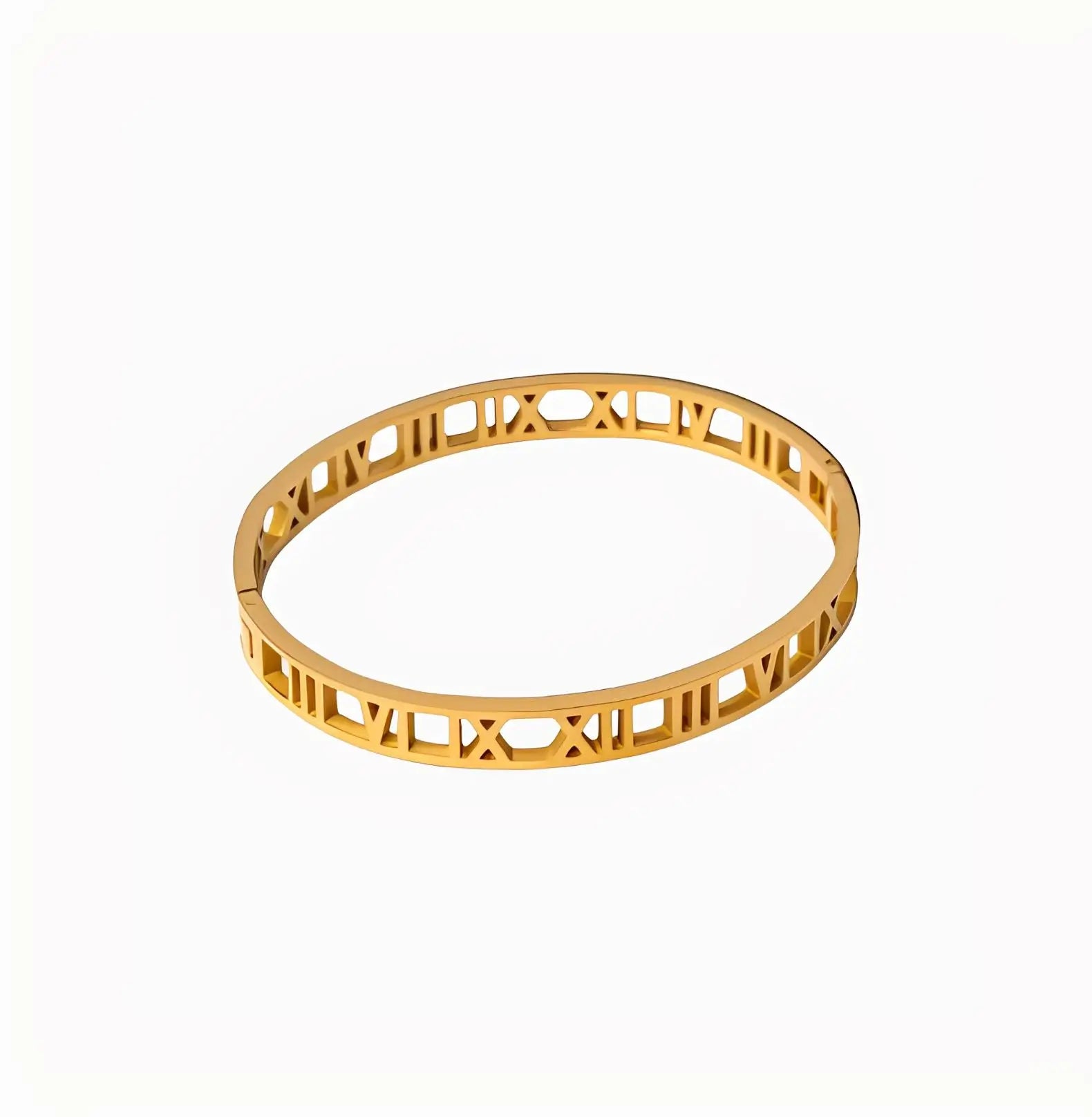 ROMAN NUMERALS BRACELET - GOLD