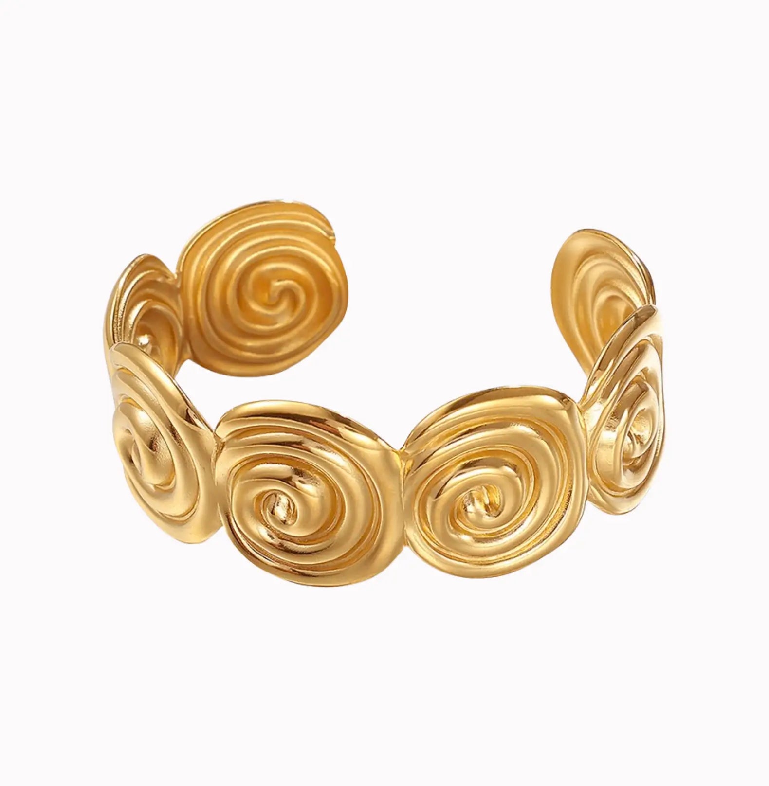 SPIRAL STATEMENT CUFF