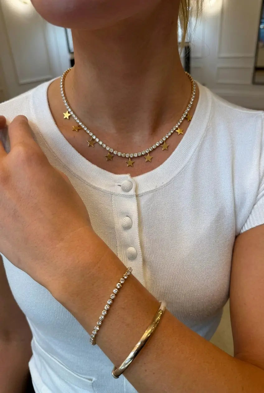 STARRY CRYSTAL CHOKER