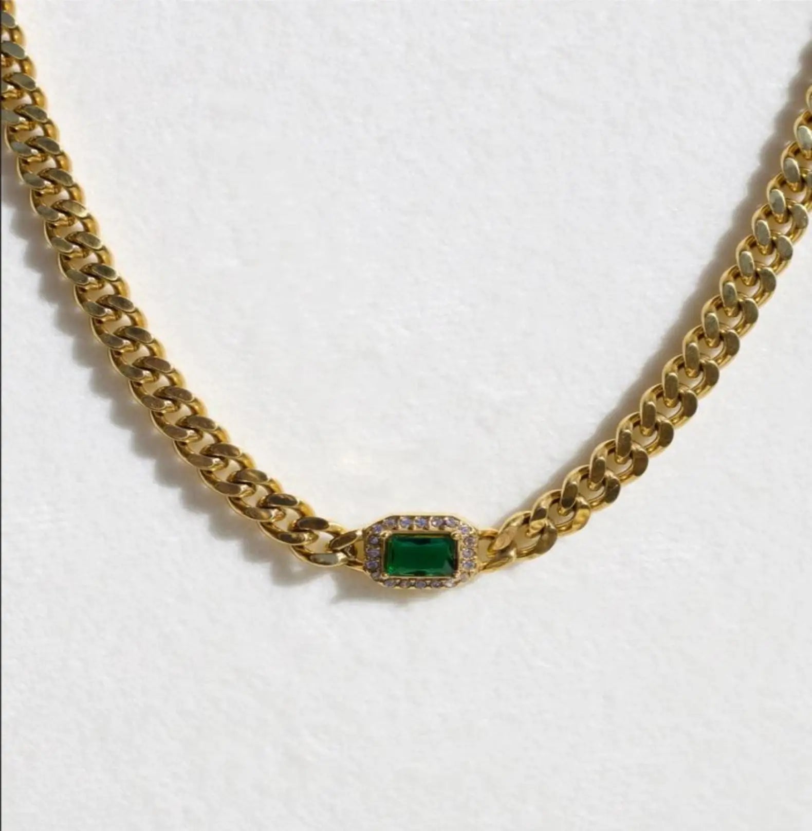 CUBAN ZIRCON NECKLACE