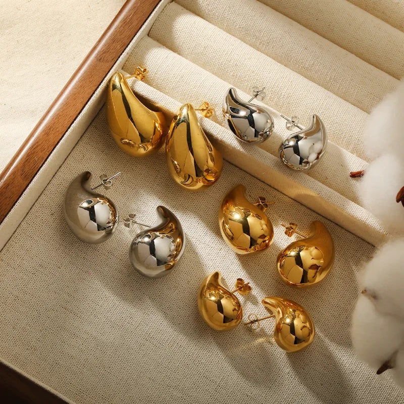 Teardrop_Dome_Earrings_YUBAMA