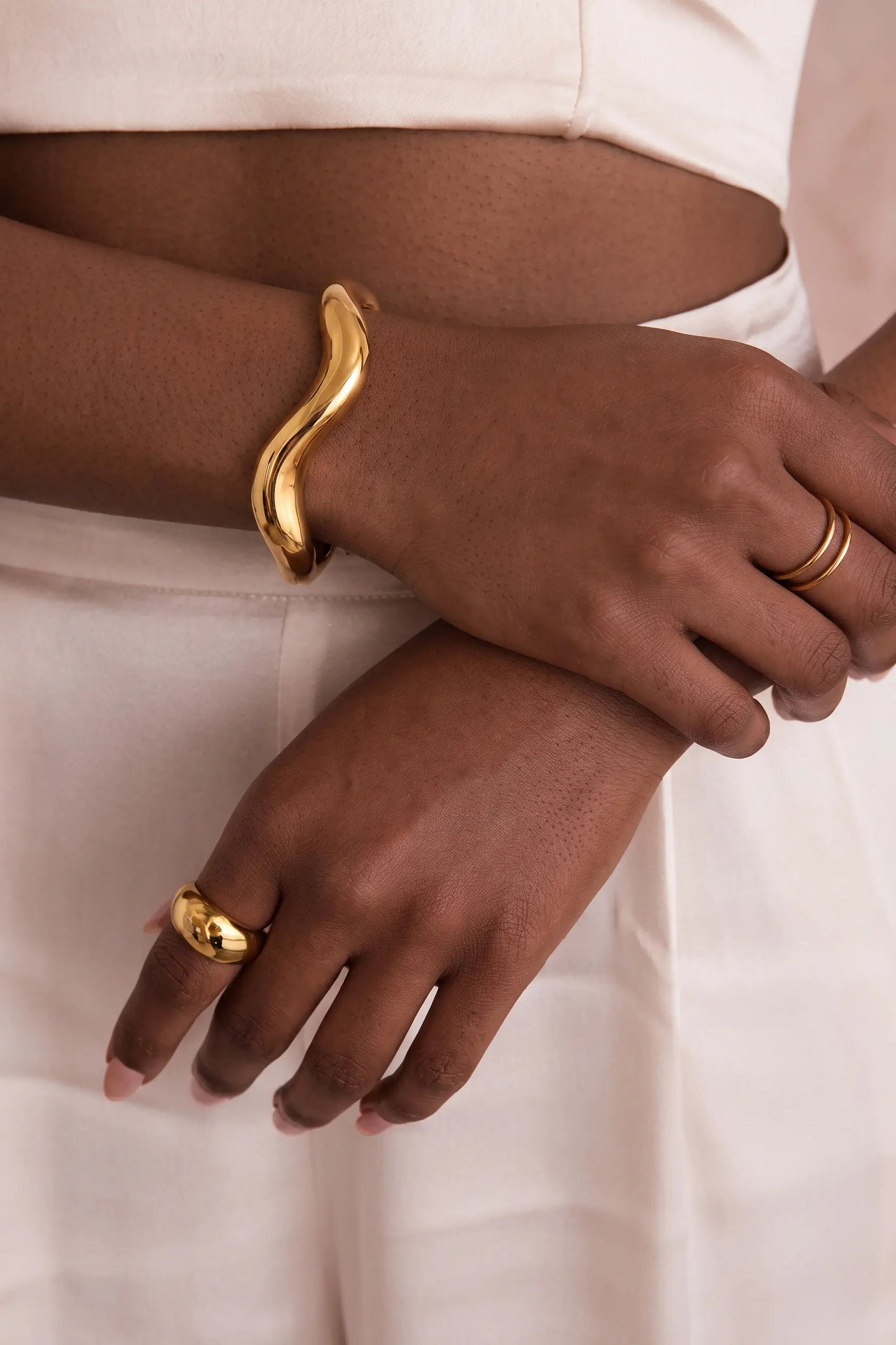 Wave Cuff Bracelet