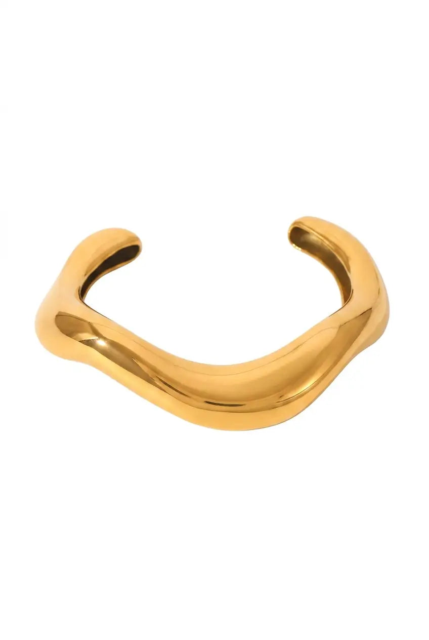 Wave Cuff Bracelet