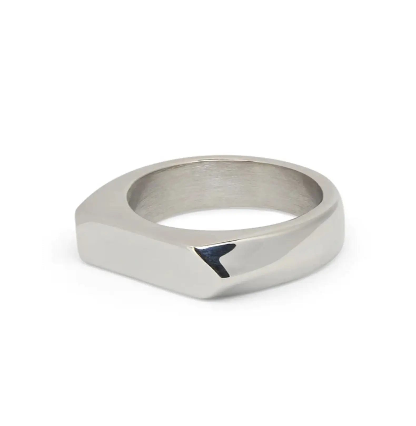 FLAT TOP RING - SILVER