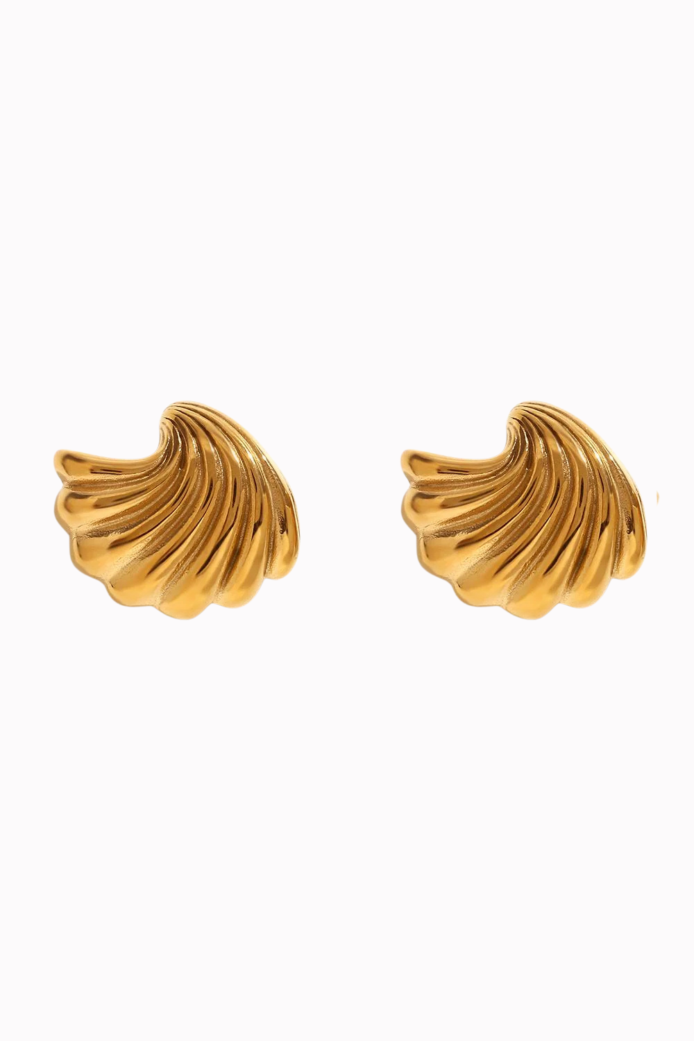 Crest Shell Studs