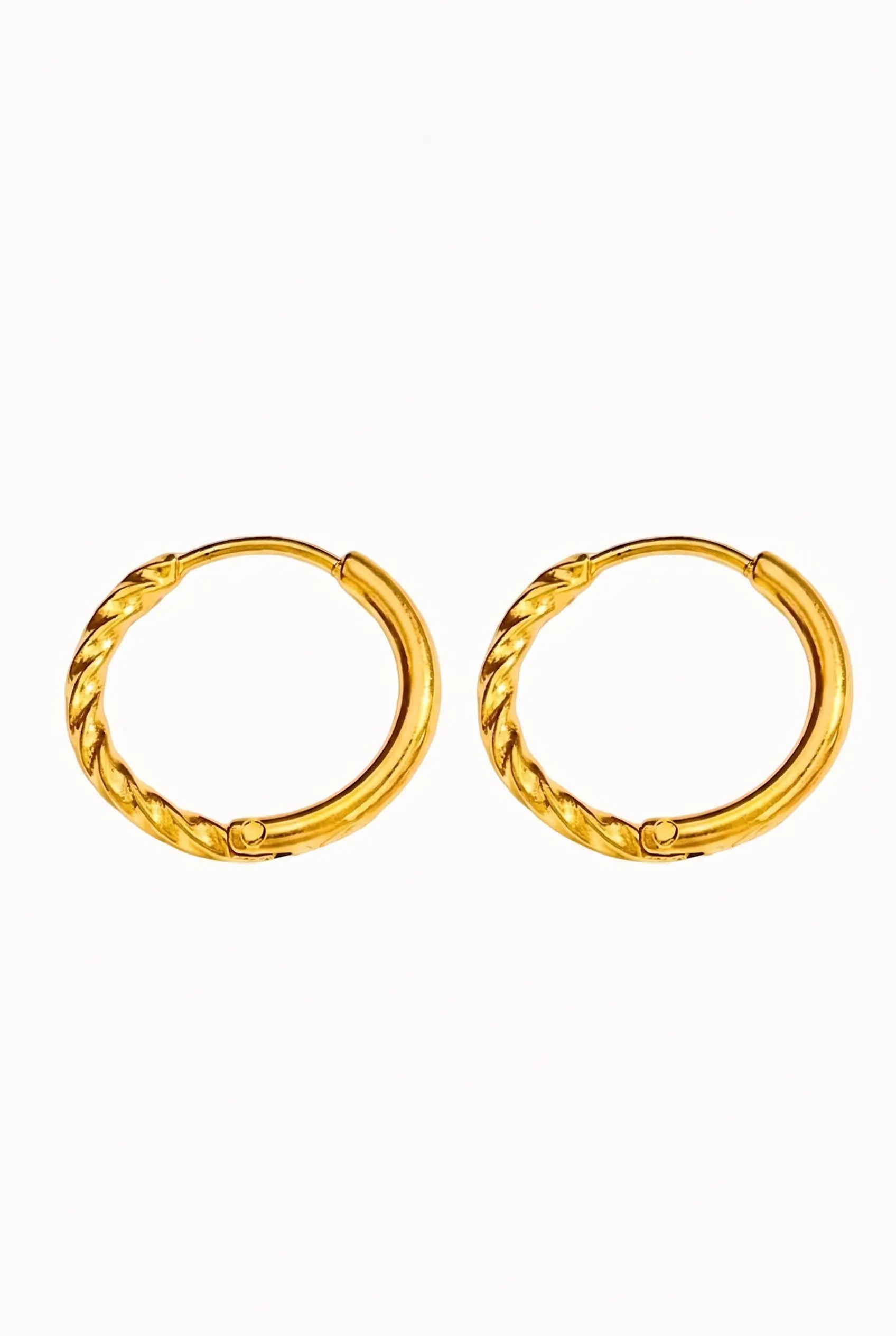 Tide Twist Hoops