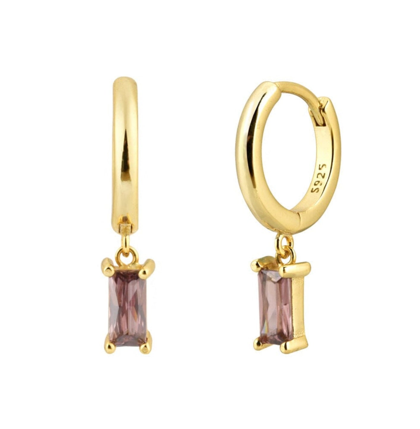 DAINTY EARRINGS earing Yubama Jewelry Online Store - The Elegant Designs of Gold and Silver ! Zirconium 