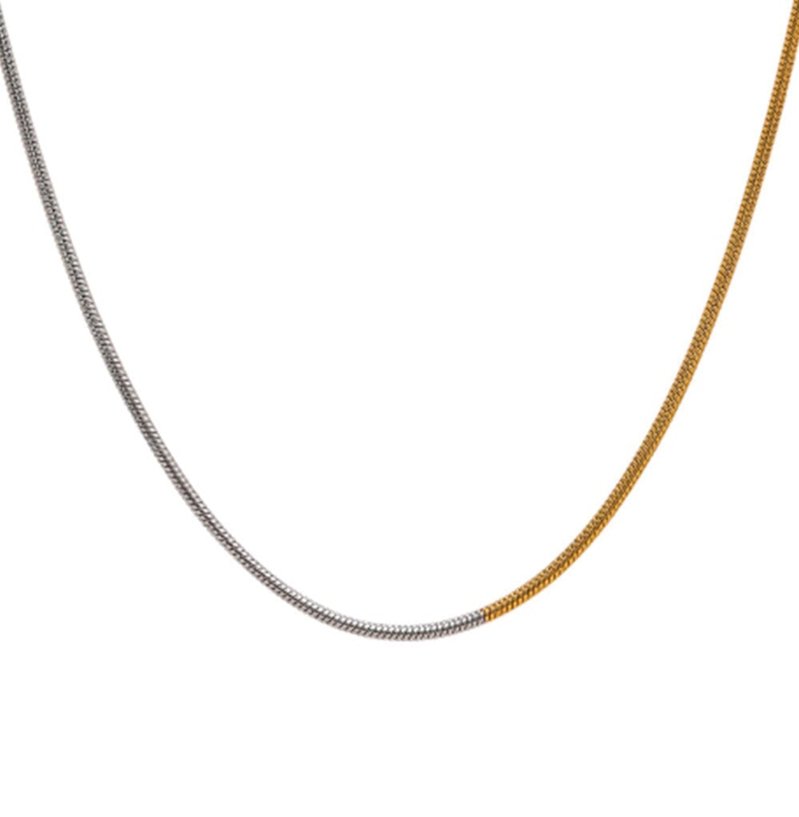 TWINS CHAIN neck Yubama Jewelry Online Store - The Elegant Designs of Gold and Silver ! 2mm 