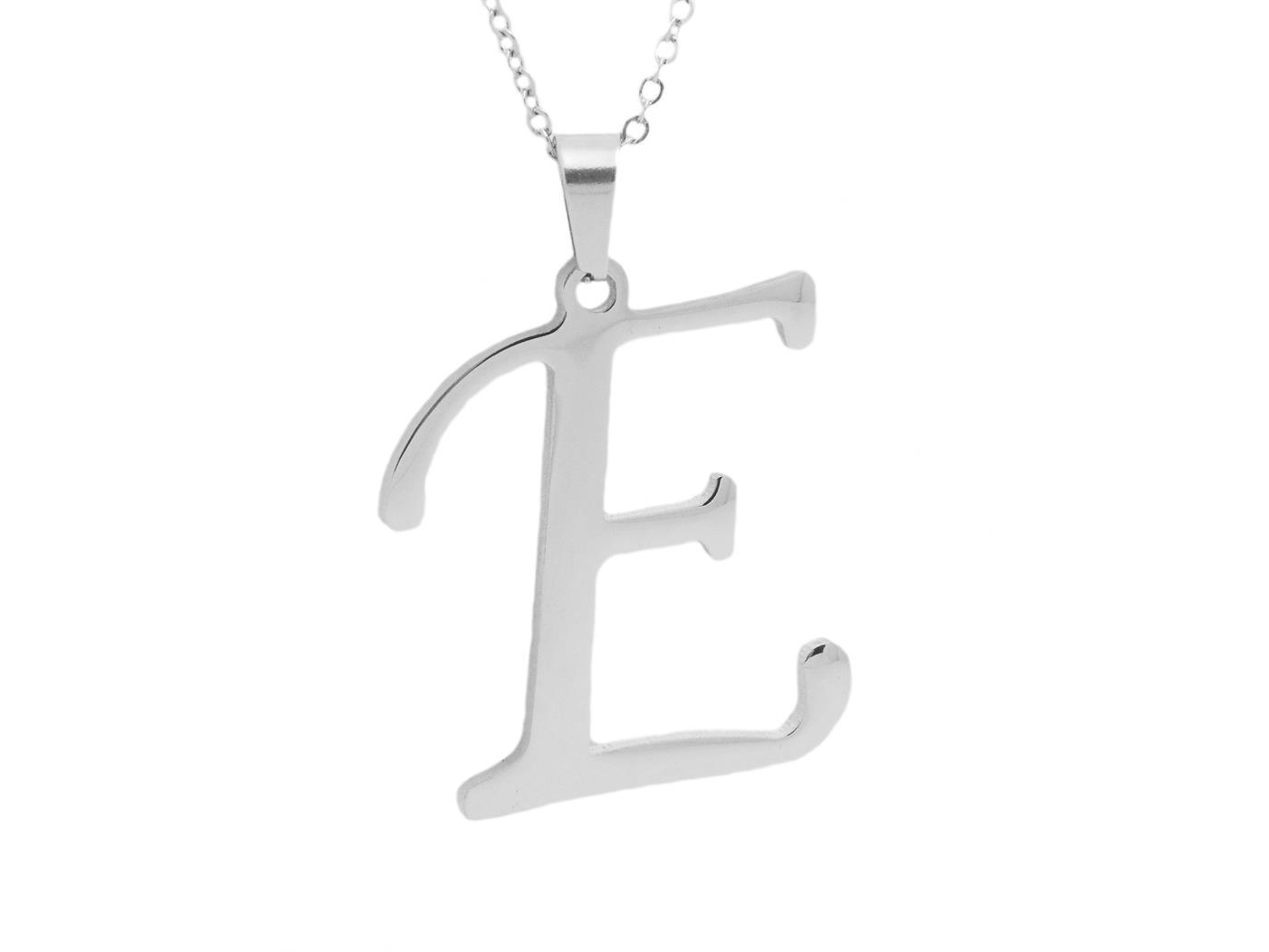 Stainless Steel English Letter Necklace Pendant