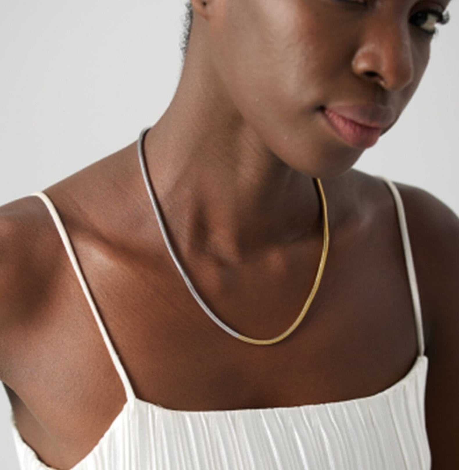 TWINS CHAIN neck Yubama Jewelry Online Store - The Elegant Designs of Gold and Silver ! 