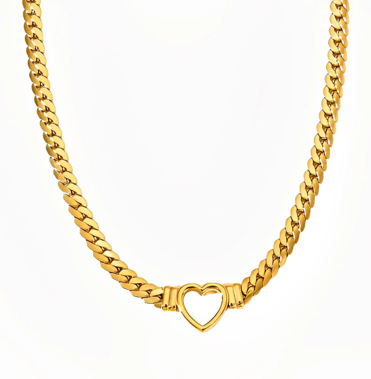 COLLIER RAS DE COU COEUR 