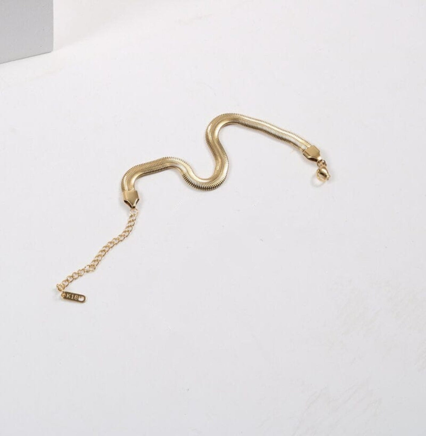 SNAKE CHAIN BRACELET braclet Yubama Jewelry Online Store - The Elegant Designs of Gold and Silver ! 6mm 16cm 