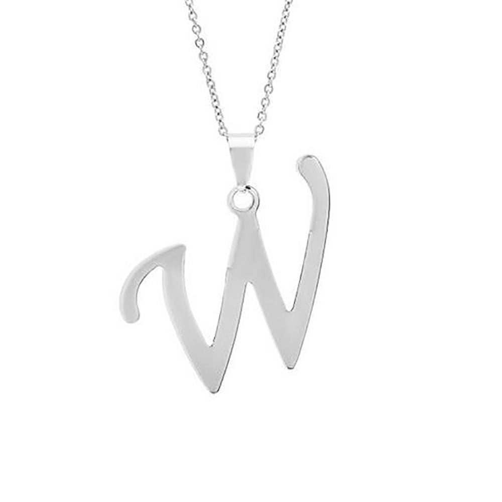 Stainless Steel English Letter Necklace Pendant