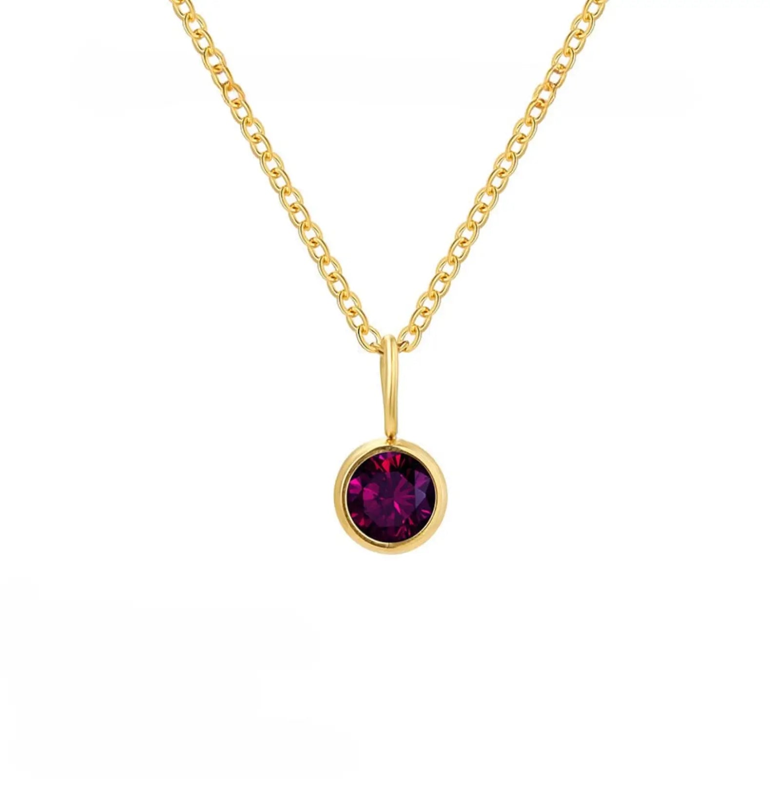 BIRTHSTONE NECKLACE