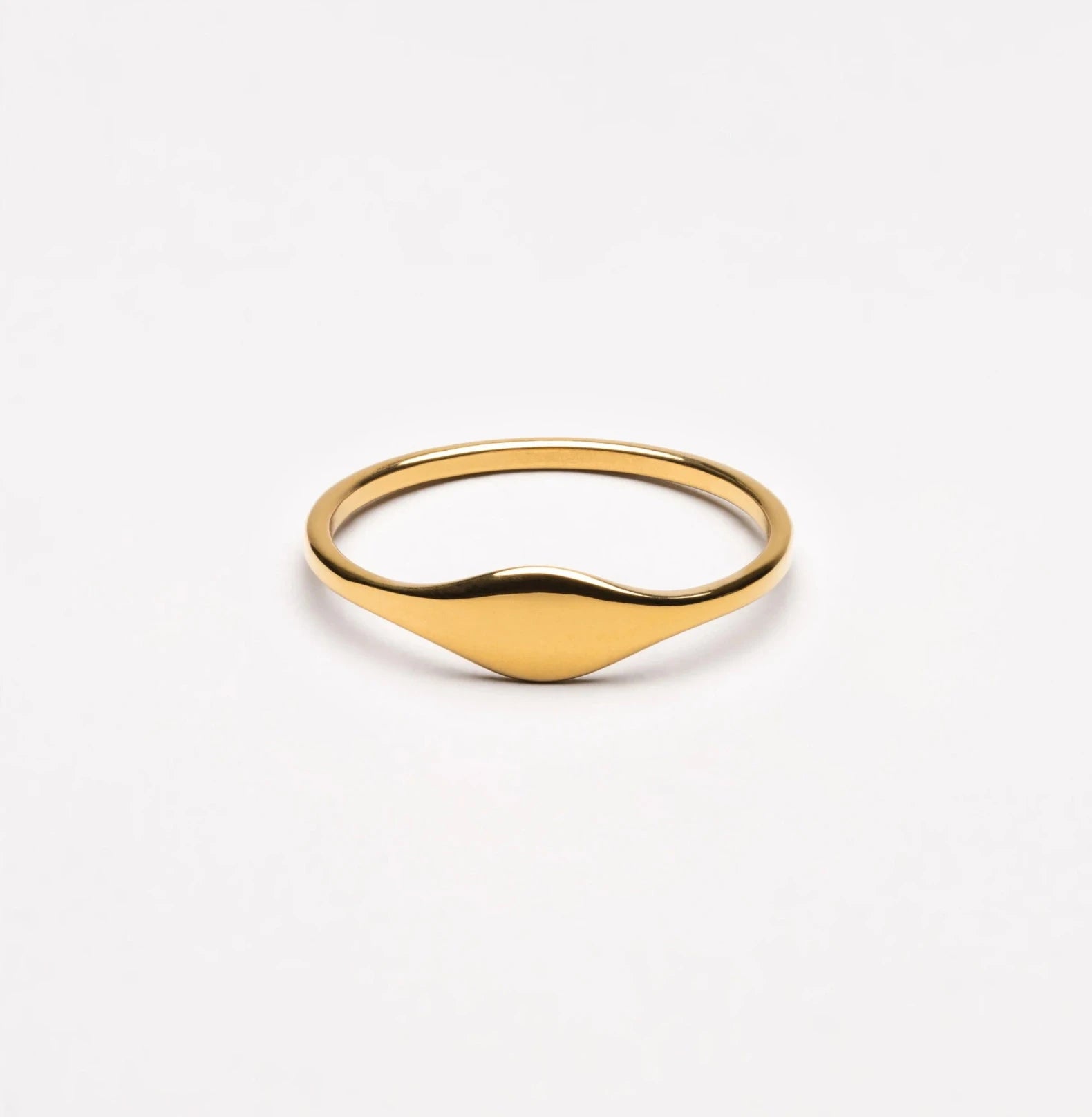 GRACE CURVED RING ring Yubama Jewelry Online Store - The Elegant Designs of Gold and Silver ! 