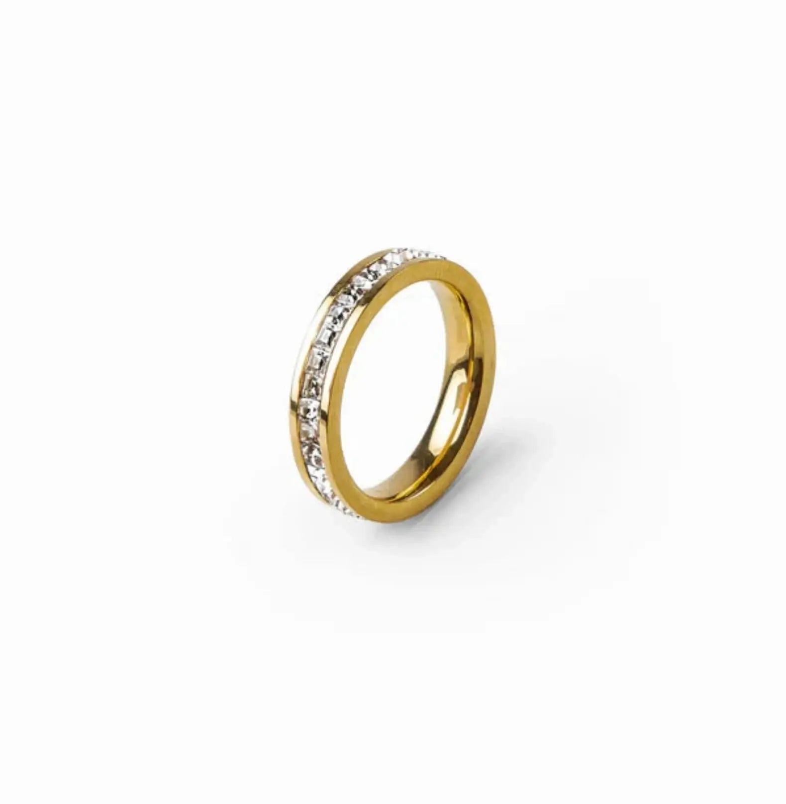 MALIKA DIAMONDS RING - GOLD