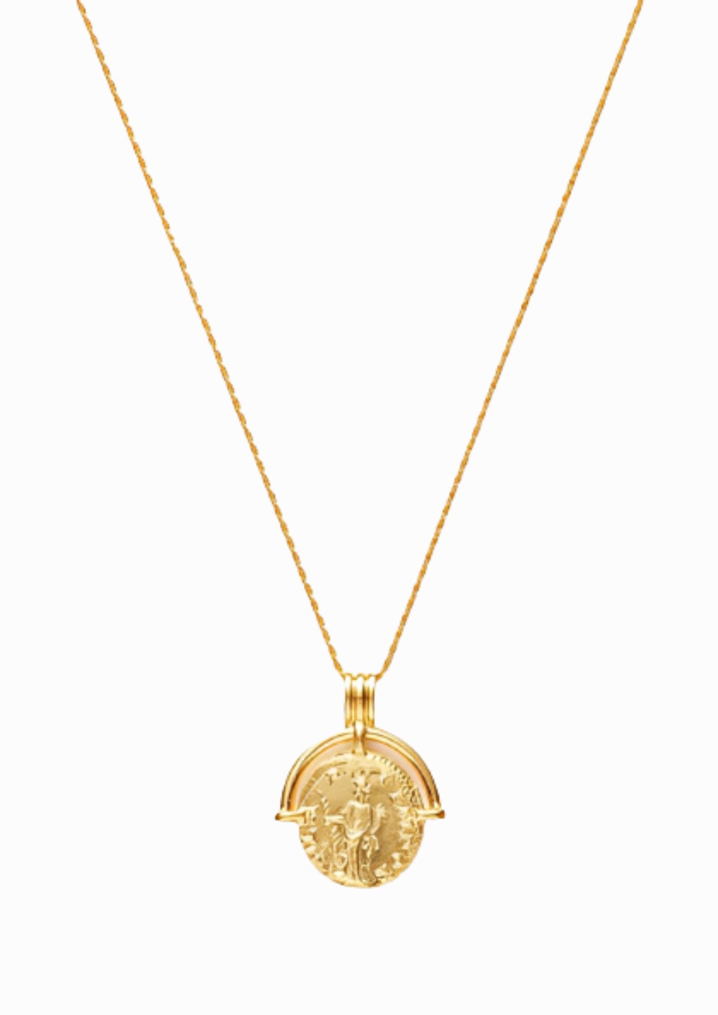 ROMAN COIN NECKLACE neck Yubama Jewelry Online Store - The Elegant Designs of Gold and Silver ! 