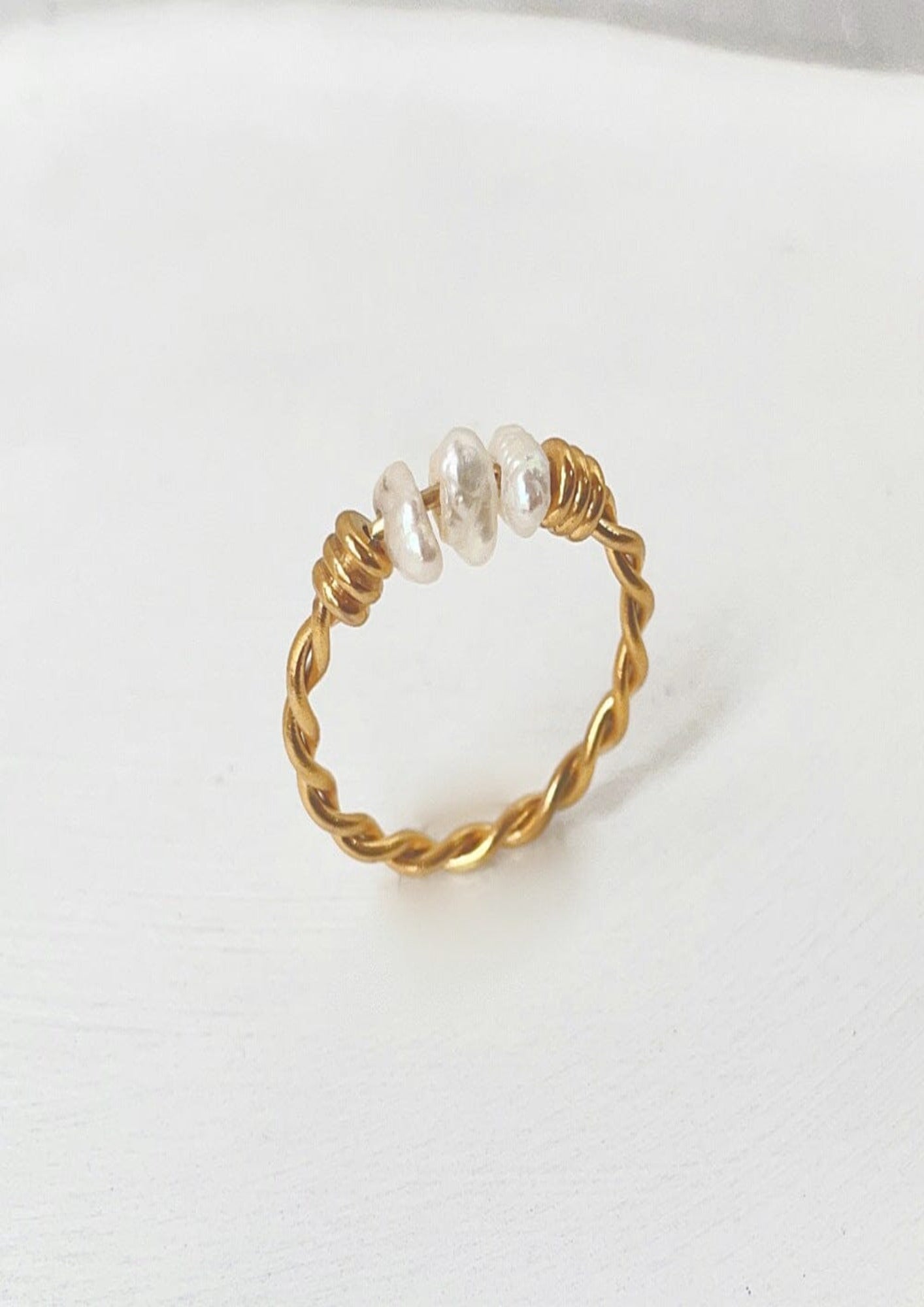 TWIST RING ring Yubama Jewelry Online Store - The Elegant Designs of Gold and Silver ! 