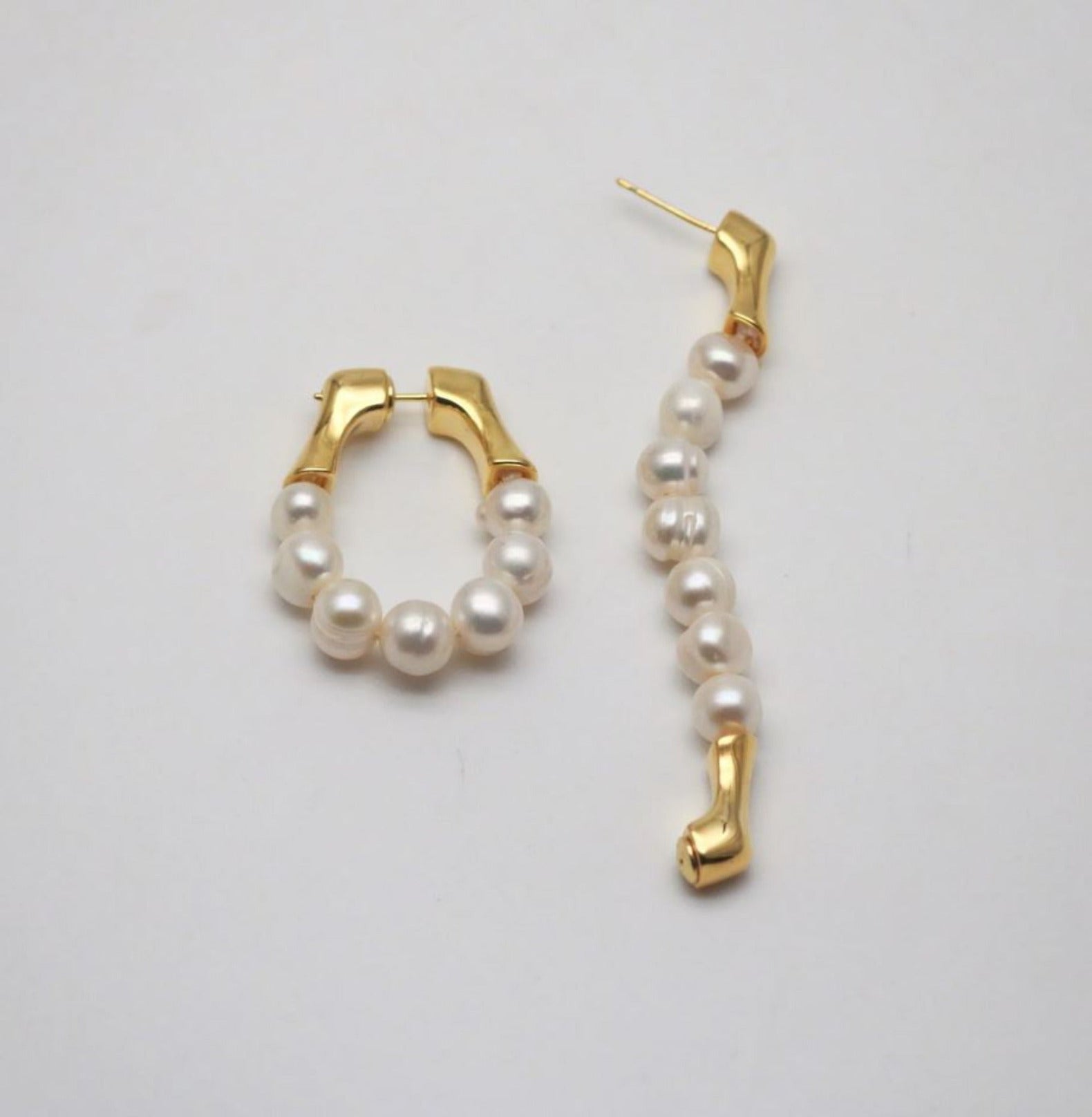 ETERNITY PEARL EARRINGS ring Yubama Jewelry Online Store - The Elegant Designs of Gold and Silver ! 