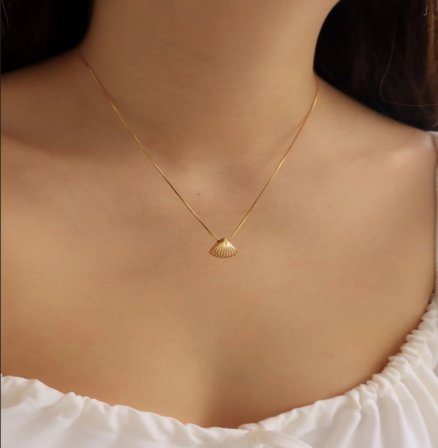 OCEAN WIND NECKLACE neck Yubama Jewelry Online Store - The Elegant Designs of Gold and Silver ! 