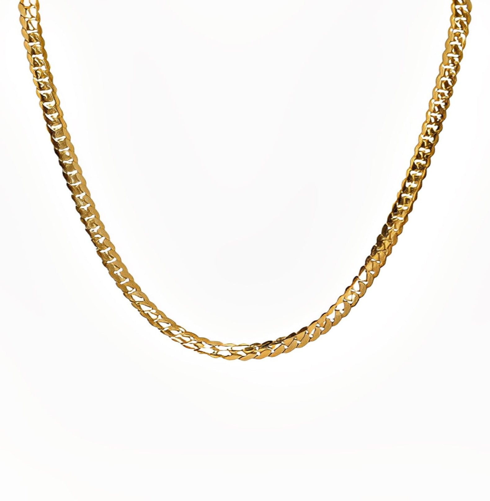 SIMPLE CHAIN NECKLACE neck Yubama Jewelry Online Store - The Elegant Designs of Gold and Silver ! 